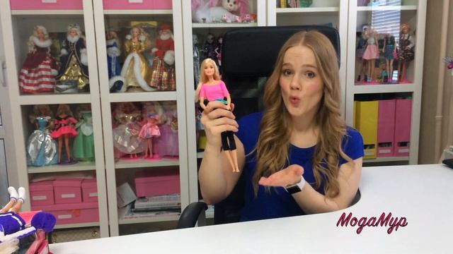 Сравниваем Barbie безграничные движения с Dance Moves Barbie (1994) и Northwestern Barbie (1996)