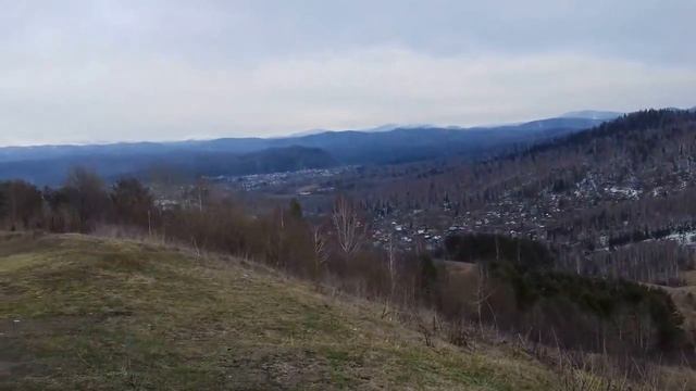 Экскурсия на гору. Междуреченск. Вид с Сыркашинской горы.