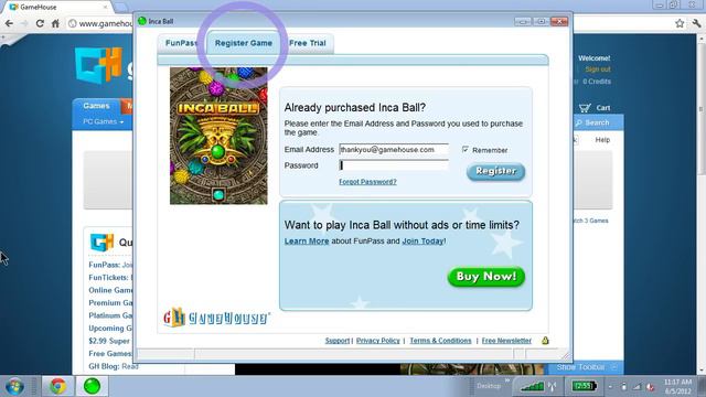 How to register your GameHouse game смотреть онлайн