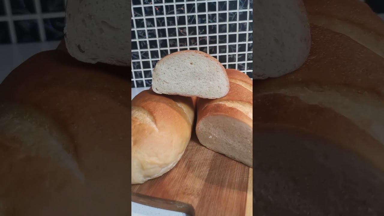 Домашний батон по ГОСТу. Homemade loaf according to GOST. #батон #домашнийхлеб #хлеб #tver
