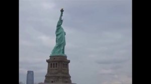 THE STATUE OF LIBERTY IN NEW YORK ELLIS ISLAND