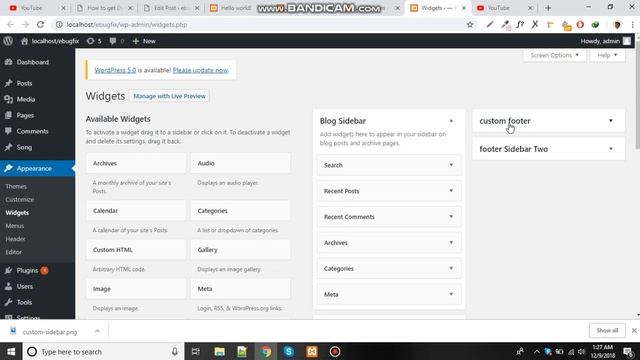 How to get Dynamic Sidebars in WordPress