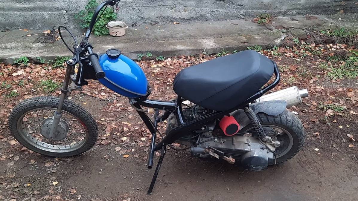 МОПЕД из СКУТЕРА!!!