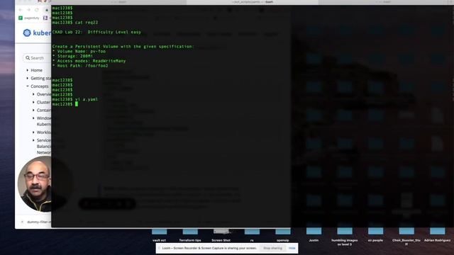 CKAD Lab 43: (Kubernetes Certification): Create a PV using Kubectl explain command Part 1 of 2 смотреть онлайн