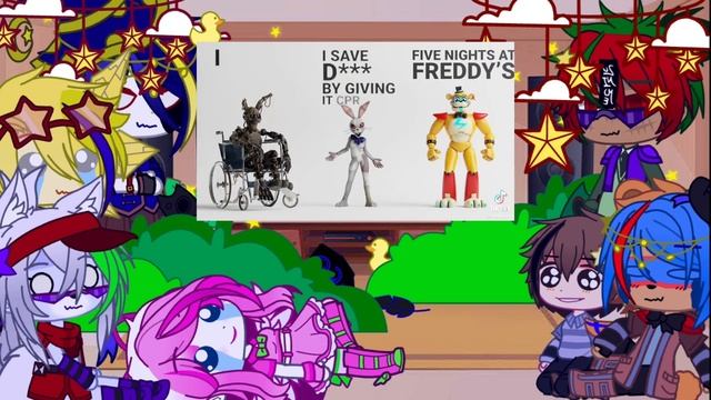 Security Breach react to Michael Afton/Glamrock Freddy смотреть онлайн