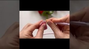 Изнаночный столбик без накида крючком