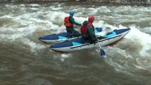 Пороги Айгир. Сплав по горной реке в период большой воды!