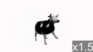 польская корова в ускорении x999