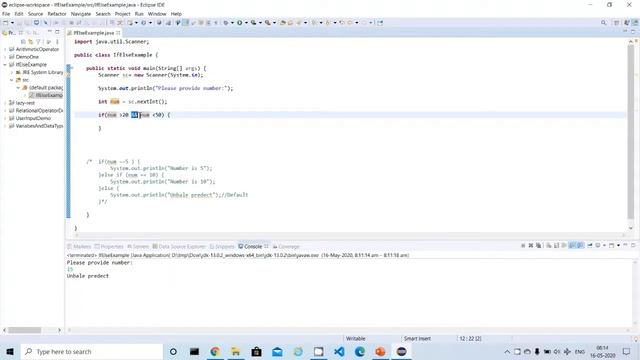 13. Java Tutorial:Java If Else Statement and Logical Operators|Zest Prime