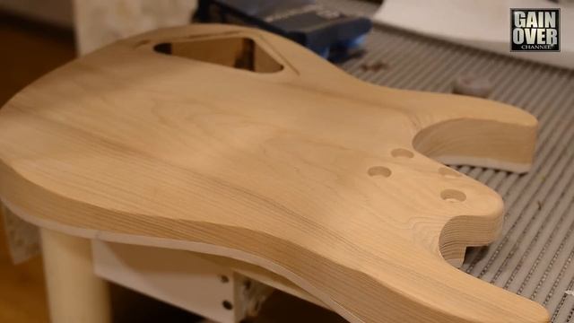 Новая гитара своими руками! Handcrafted guitarbuild