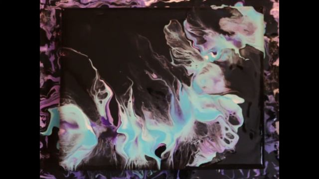 (60) Acrylic Dutch Pour - Purple, Lavender, Powder Blue & Mint Green. смотреть онлайн