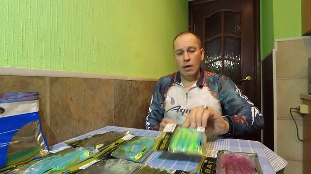 Как клюёт РЫБА на силикон BAT и новые приманки этой фирмы смотреть онлайн