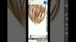 как нарисовать реалистичные волосы?//Ibis paint X