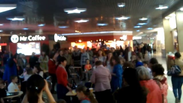 Флешмоб в ТРЦ Европа, г Барнаул 20 04 14 камера 2 смотреть онлайн