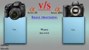 Sony Alpha 65 vs Sony Alpha 850