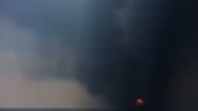 Пожар на судне в Керченском проливе
