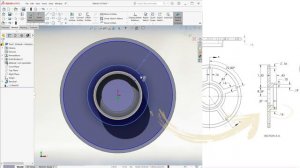 SolidWorks REVOLVE and PATTERN Example 1 in Minutes!