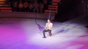 Цирк "Космос". Выступление воздушных гимнастов.