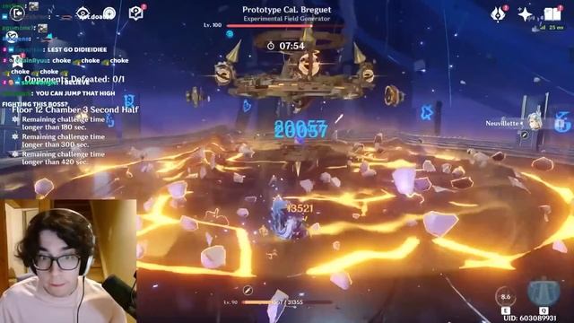 CRITICAL SKILL ISSUE IN THE 4.1 SPIRAL ABYSS (Genshin Impact) смотреть онлайн