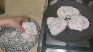 Не могу не поделиться этим рецептом. ВКУСНЫЕ куриные бёдра на сковороде.