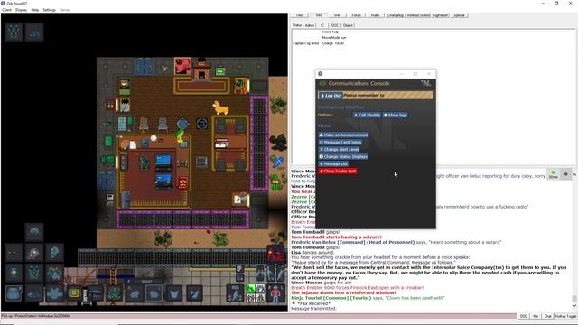 SPACE STATION 13: Captain Checkers and the very okay crew смотреть онлайн