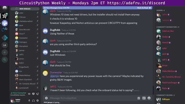 CircuitPython Weekly for May 11th, 2020 @circuitpython #circuitpython #adafruit