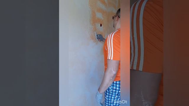 Фламандская штукатурка из простых материалов