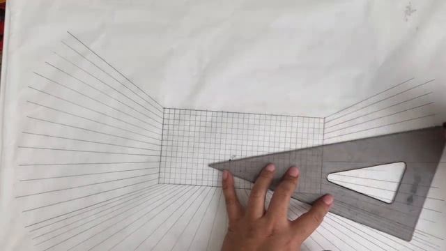 How to draw a one point perspective grid for interior design - 1 pt perspective part 1 смотреть онлайн