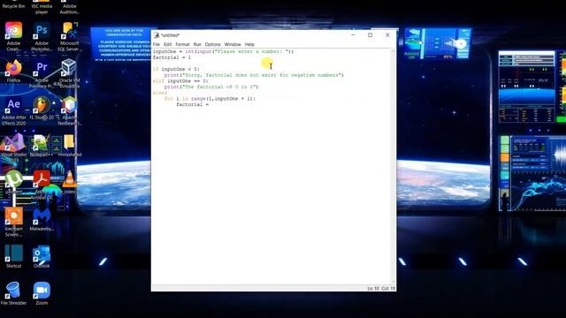 Calculate Factorial | Python Tutorial смотреть онлайн