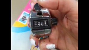 Счетчик, кликер механический для ручного подсчета