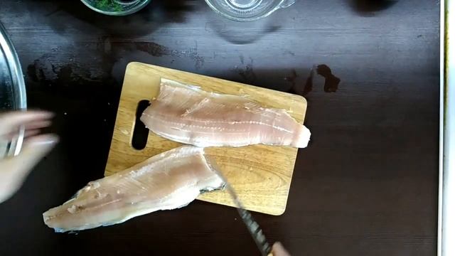 Филейный нож Rapala (Marttiini).Разделка и засолка форели.