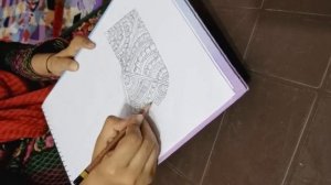 Arm Mehndi Design,Pencil Sketch