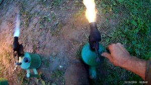 Вот как работают паяльные лампы с металлома