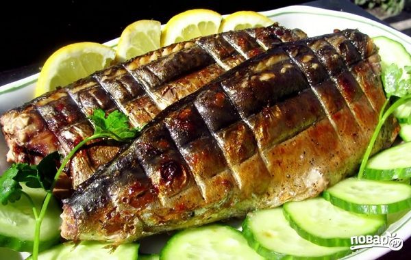 СКУМБРИЯ НА МАНГАЛЕ