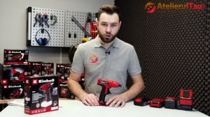 Einhell TE-CG 18 Li PXC - Pistol de lipit, acumulatori 18 V, - Ah - Prezentare&Test in sarcina