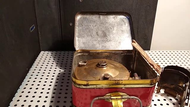 Примус Primus N°96 (выпуск 1959 г.), очень краткий обзор. смотреть онлайн