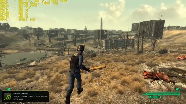 Fallout 3 - i3 4170 / GTX 950 4K