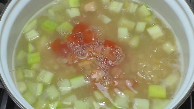 Суп пюре из Чечевицы и Кабачков ! Диетический рецепт Полезный рецепт постного,  вегетарианского суп