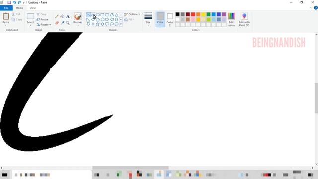 How to draw BSNL Logo on Computer using Ms Paint. смотреть онлайн