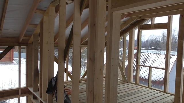 Сколько стоит дом построить! Силовой каркас дома. Первый этап. смотреть онлайн