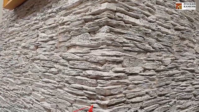 Сланец тонкослойный Белая скала в интерьере прихожей смотреть онлайн
