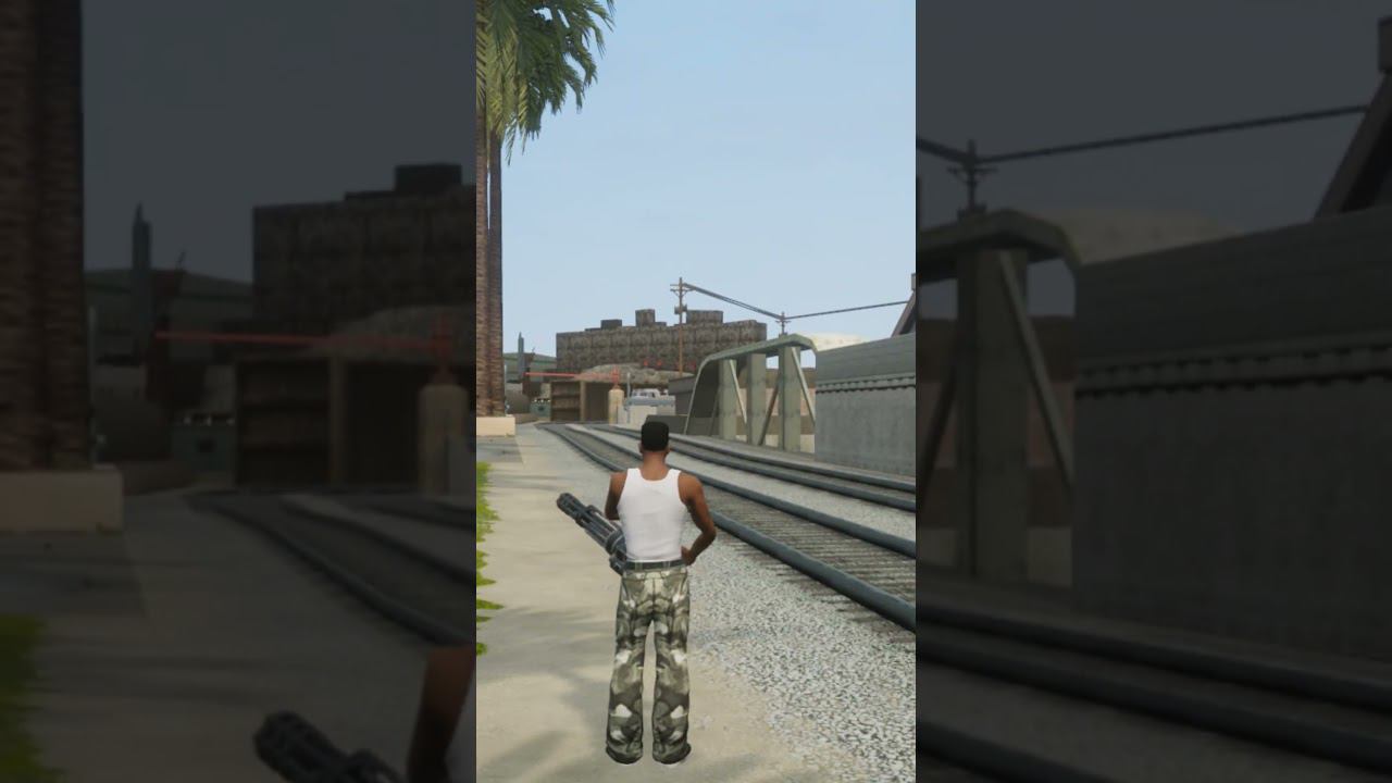 God level GTA San Andreas Minigun смотреть онлайн