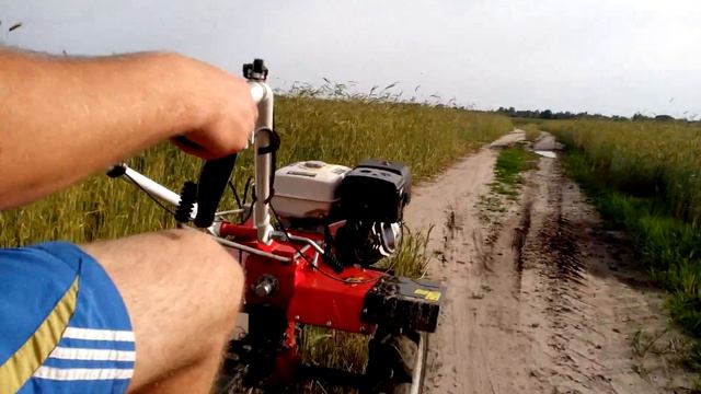 Едем домой на мотоблоке profi 1800 смотреть онлайн