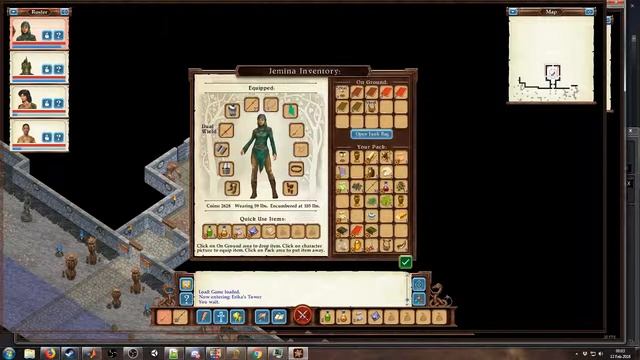 Avernum 3: Ruined World - Demonstration of adjusting Quick Use Items смотреть онлайн