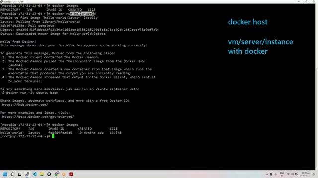 Docker- install Docker | Run Docker Container