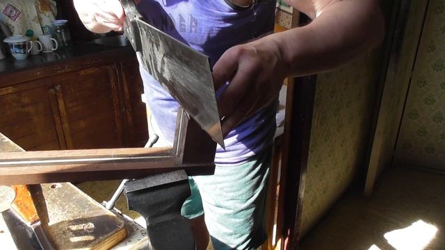 Обработка пятки грифа-часть1(видео №199). смотреть онлайн