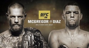 Конор МакГрегор vs Нэйт Диаз 1 UFC 196