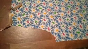 С чего начинать учится шить или шьём фартук.