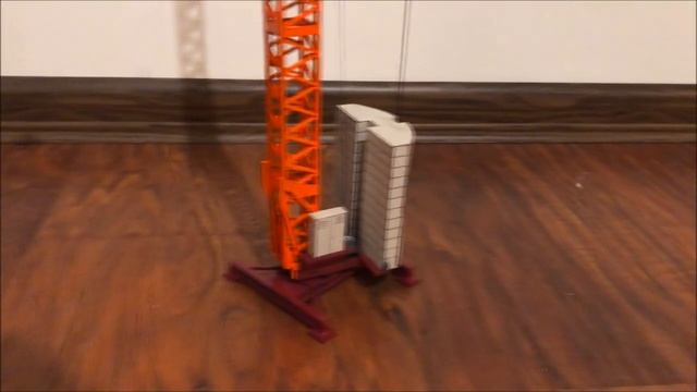 Кран без кабины? НОВИНКА! Модель БЫСТРОМОНТИРУЕМОГО башенного кран GIRAFFE SMK-5.66 смотреть онлайн