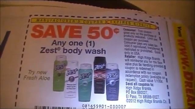 Coupon Insert Preview 5/13/2012